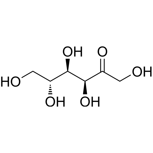 Fructose Strukturformel