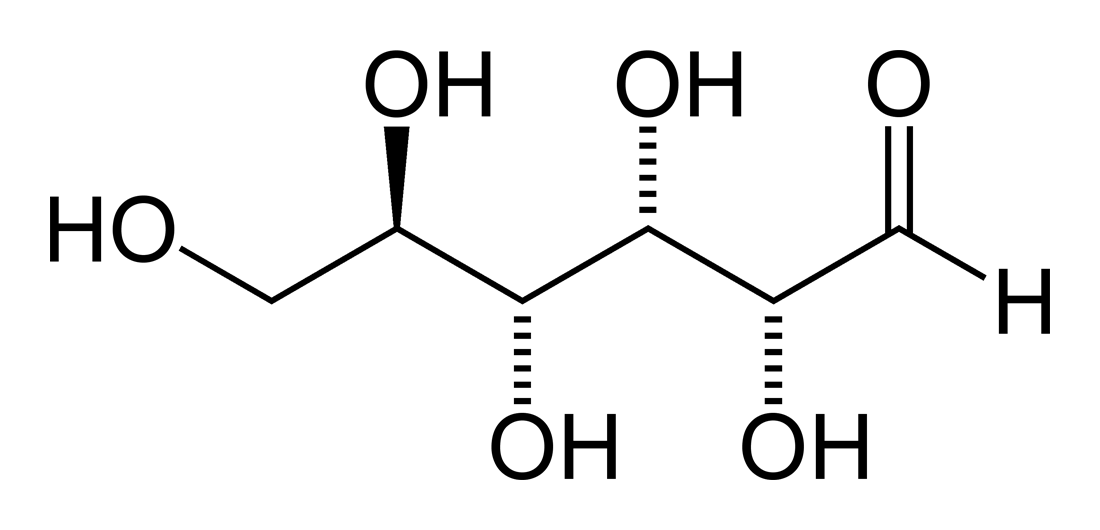 Glucose Strukturformel